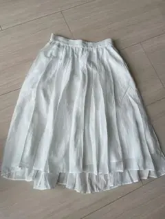 ジュエルチェンジス　白スカート