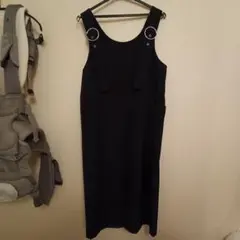 サイドポケット　ジャンパースカート