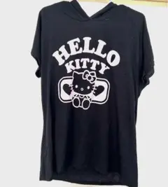 ❤HELLO KITTY フード付きパーカー ブラック❤