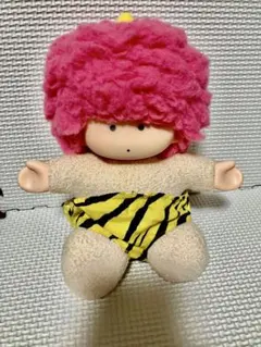 ゴロピカドン　当時物 1982年　ぬいぐるみ　昭和レトロ　サンリオレトロ　旧ロゴ