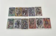 神羅万象チョコ　ゼクスファクター　ホロカード　11点セット