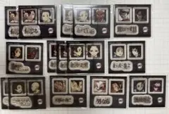 鬼滅の刃　ダイニング　お楽しみくじ　アクリルステッカー　15点