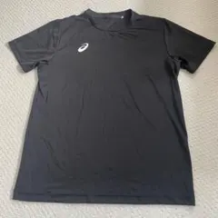 ASICS 黒 スポーツ Tシャツ Lサイズ　アシックス