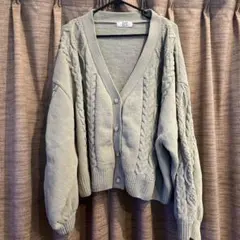 ニットカーディガン　大きいサイズ