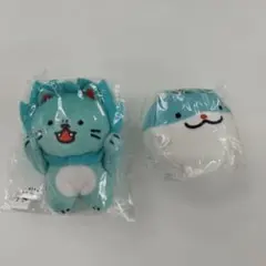 ラムネこ ぬいぐるみマスコット 2個セット