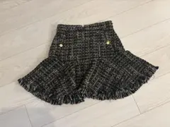 LILY BROWN ツイードスカート 0サイズ