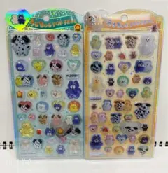 正規品　2点セット　モジョジョジョ うるちゅるポップシール mojojojo