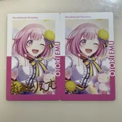 プロセカ 鳳えむ エピカ Birthday 箔押し