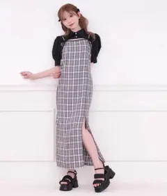 apres jour ダブルリボンキャミワンピース ショートボレロブラウス