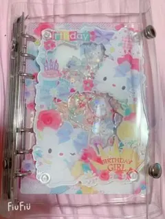 シャカシャカバインダーC9サイズノート帳キティ、サンリオ好きさんにも