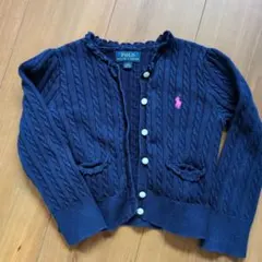 Polo Ralph Lauren ネイビー カーディガン 3T