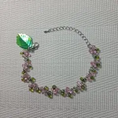 春　桜のブレスレット　ハンドメイド
