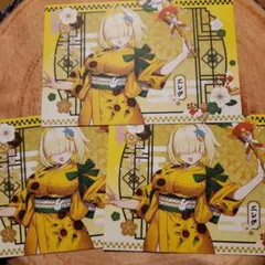 勝利の女神　nikke　ゲオコラボ　エレグ　特典　新年ハガキ　3点セット