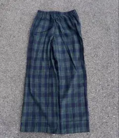 00s check pajama pants cityboy bagg - メルカリ