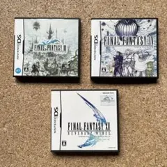 Nintendo DS ファイナルファンタジー　Ⅲ Ⅳ Ⅻのサムネイル