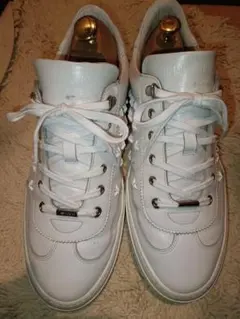 JIMMY CHOO スタースタッズ スニーカー 白　44　中古　定価8万