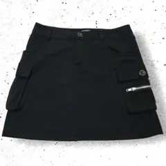 デルソル　ゴルフ　裏ボアスカート ブラック　Mサイズ B68