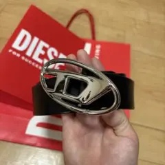 正規品 DIESEL レザーベルト 95/38 保存袋 - メルカリ