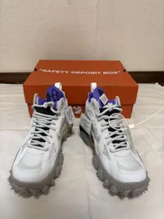 Nike × Off-WhiteAirTerraFormaホワイト/パープル26のサムネイル
