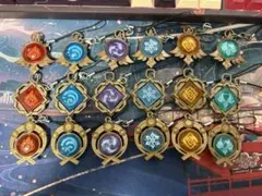 原神 神の目カプセルストラップ フルコンプ