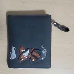 かわいい動物 折り財布