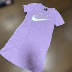 NIKE パープル 半袖ワンピース Sサイズ　140
