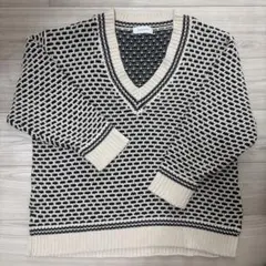 お値下げ！　ざっくり編み　オーバーサイズ　セーター　ニット