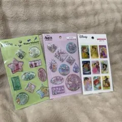 【入手困難！】ディズニーウォーターシール&3Dシールセット