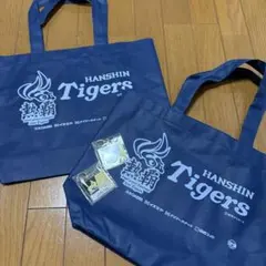 非売品★ノベルティ★阪神タイガース優勝セール★キーホルダー＆不織布バッグ