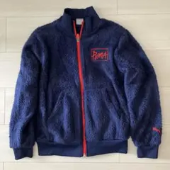 PUMA フリースジャケット ネイビー 140