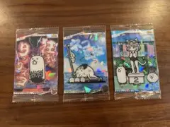 にゃんこ大戦争 激レアカード 3枚セット