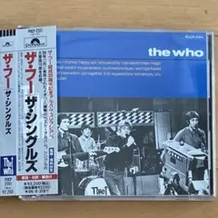 THE WHO　SINGLES ベスト/POCP-2351国内盤　帯あり