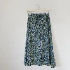 スタディオクリップ　小花柄スカート　コットン100% インド製
