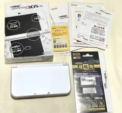 newニンテンドー 3DSLL 本体 任天堂 パールホワイト NINTENDO