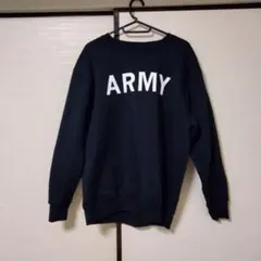 ARMY ロゴ スウェット ブラック
