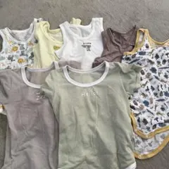 値下げ　もの追加　ベビー肌着 8枚セット