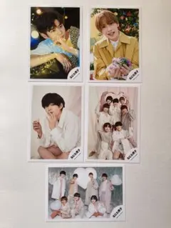 なにわ男子　長尾謙杜さん　高橋恭平さん　集合　公式写真5枚