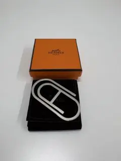よ*ー様 【極美品】HERMES ステンレススチール マネークリップのサムネイル