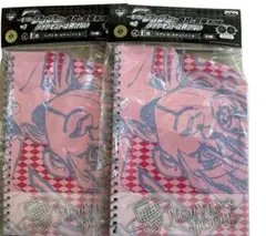 一番くじE賞  ジョジョ ヘブンズ・ドアッ！ノート ステッカー付き　2冊