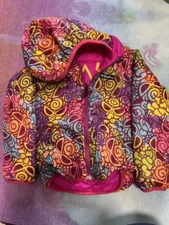 ヒスミニ　リバーシブル　中綿　ブルゾン　110センチ