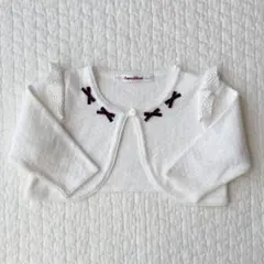 familiar ファミリア　カーディガン　ボレロ　70