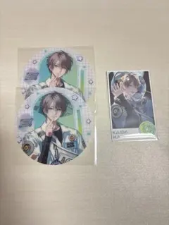 にじさんじ 甲斐田晴 クリアコースター カード