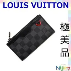 【極美品】ルイヴィトン ダミエグラフィット コインケース　1691