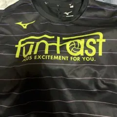 Mizuno バレーボールシャツ M ブラック/イエロー