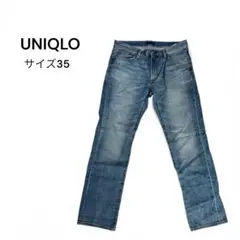 UNIQLO ストレートデニム サイズ35