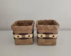 エコクラフト　小物入れ