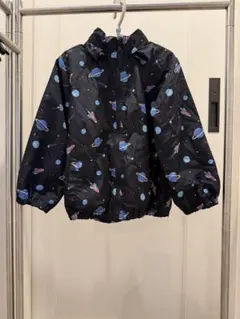 宇宙柄ウィンドブレーカー　110cm