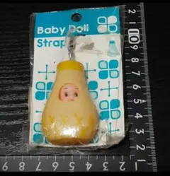 超素敵☆激古☆ベビードールストラップ☆キューピーちゃん☆イエローマヨネーズ☆のサムネイル
