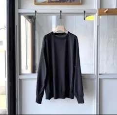 COMOLI コモリ25SS コットンクルーネックニットのサムネイル