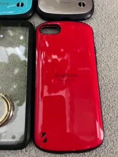 LEPLUS 赤 iPhone7,8,SE2,SE3用ソフトケース